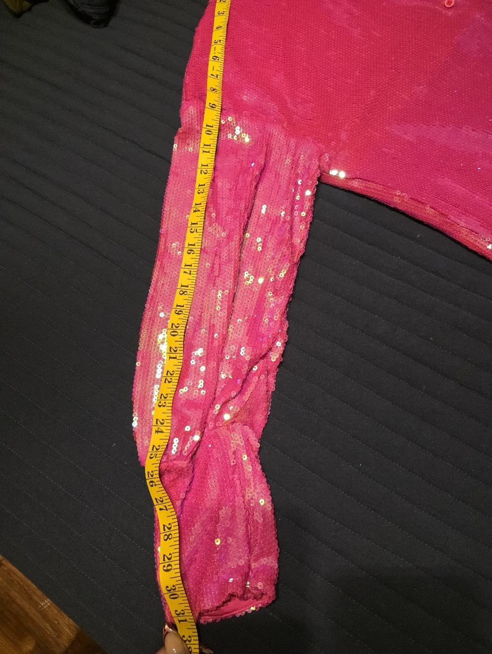 Vibrant Pink Sequin Set - Picture 4 of 14